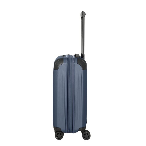 Travelite Dynamiic 4 wielen Cabinewagen 55 cm met uitbreidingsplooi