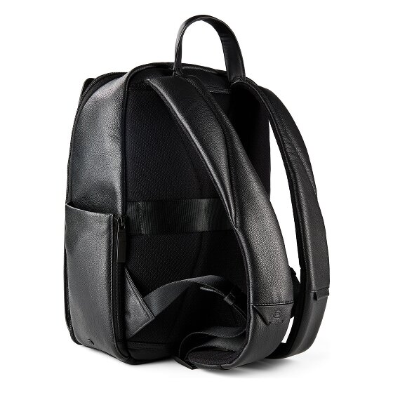 Piquadro Ael Dagrugzak Leer 37 cm Laptop compartiment