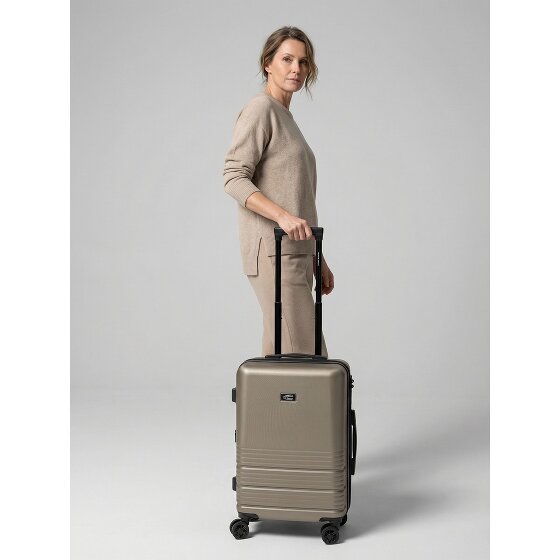 camel active Hanoi 4 wielen Cabinewagen S 55 cm met uitbreidingsplooi