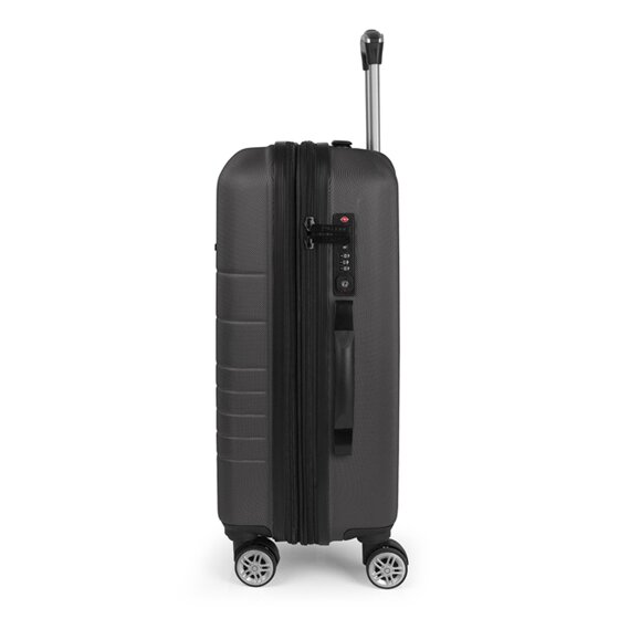 Gabol Escape 4 wielen Cabinewagen S 54 cm met uitbreidingsplooi