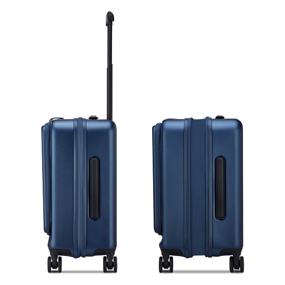 Roncato Florence 4-wiel cabine trolley 55 cm met uitklapbaar laptop compartiment