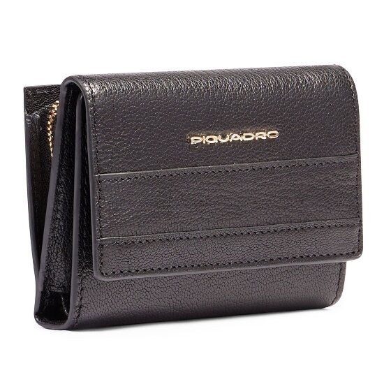 Piquadro Patricia Portemonnee RFID-bescherming Leer 9 cm