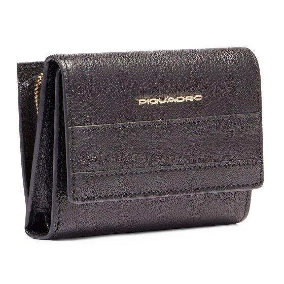 Piquadro Patricia Portemonnee RFID-bescherming Leer 9 cm