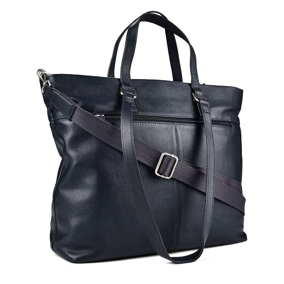 Jost Lysa Business Shopper van leer, 36 cm, laptopvak