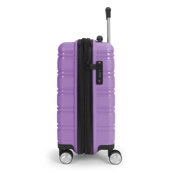 Gabol Uyiko 4 wielen Cabinewagen 54 cm met uitbreidingsplooi