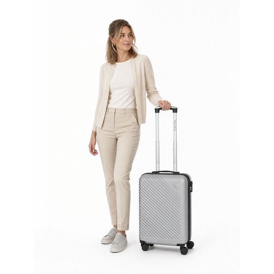 Check.In Paradise 2.0 4 wielen Cabinewagen S 55 cm met uitbreidingsplooi