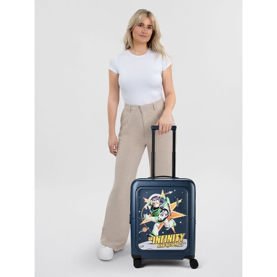 American Tourister Dashpop Disney 4 wielen Cabinewagen 55 cm met uitbreidingsplooi