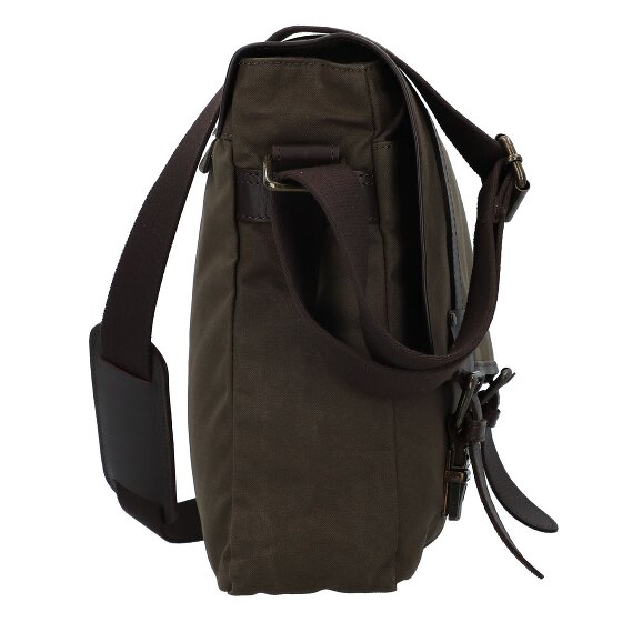 Harbour 2nd City Canvas Yale Aktetas Messenger 37 cm Laptop compartiment