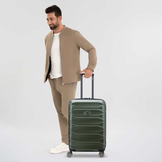 Delsey Paris Meteor 4 wielen Trolley 68 cm met uitbreidingsplooi