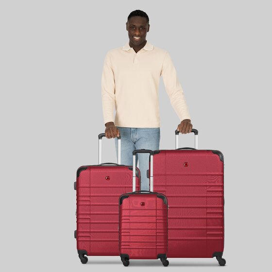 Wenger Amplar Evo 4 wielen Kofferset 3-delig met uitbreidingsplooi