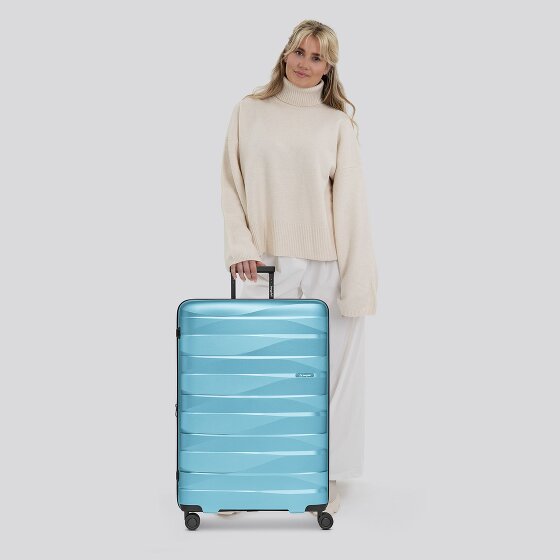 Bergpfeil Reis trolley op 4 wielen L 75 cm met uitbreidingsplooi