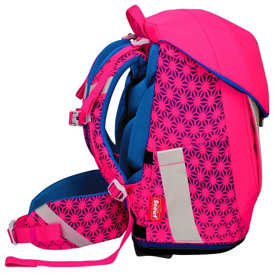 Scout Sunny II Neon Safety Schooltas set 4-delig