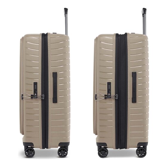Stratic Novium 4 wielen Trolley L 75 cm met uitbreidingsplooi