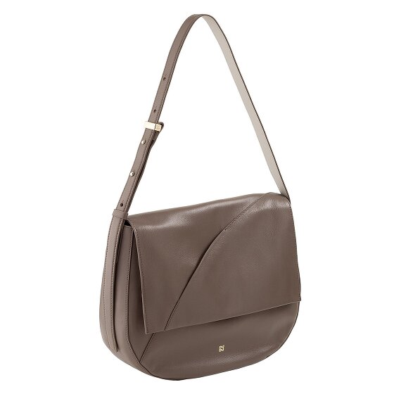 DuDu Formentera Schoudertas Leer 34 cm
