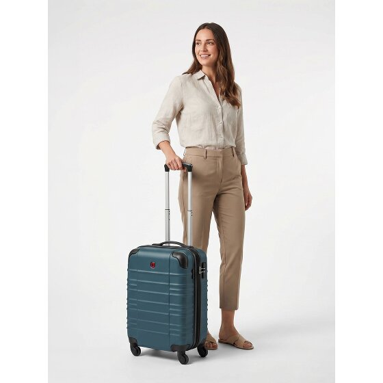 Wenger Amplar Evo 4 wielen Cabinewagen S 53 cm met uitbreidingsplooi