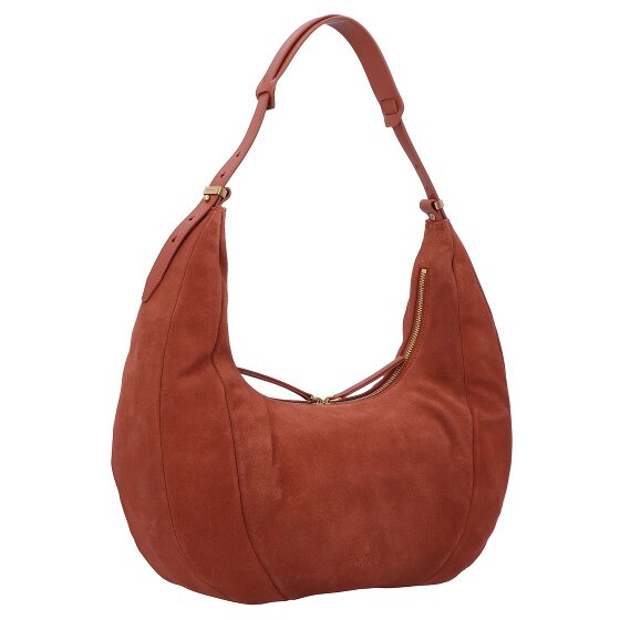 PINKO Slouchy Schoudertas Leer 40 cm