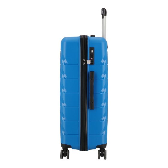 d&n Travel Line 4100 4 wielen Trolley L 74 cm