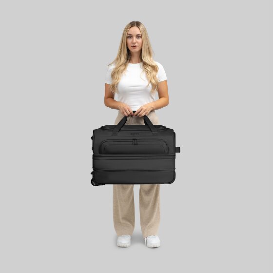 Redolz Duffle Essentials 2-wiel reistas 55 cm M met uitbreidingsflap