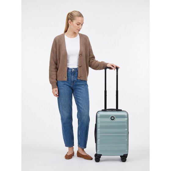 Delsey Paris Air Armour 4 wielen Cabinewagen 55 cm met uitbreidingsplooi