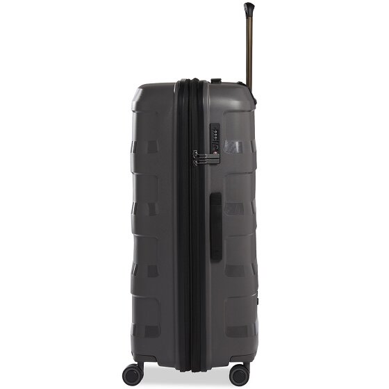 Stratic Straw + 4 wielen Trolley 75 cm met uitbreidingsplooi