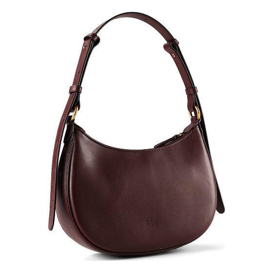PINKO Half Moon Schoudertas Leder 26 cm