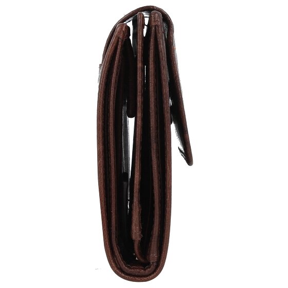 mano Donna Aurona Portemonnee RFID Leer 14 cm
