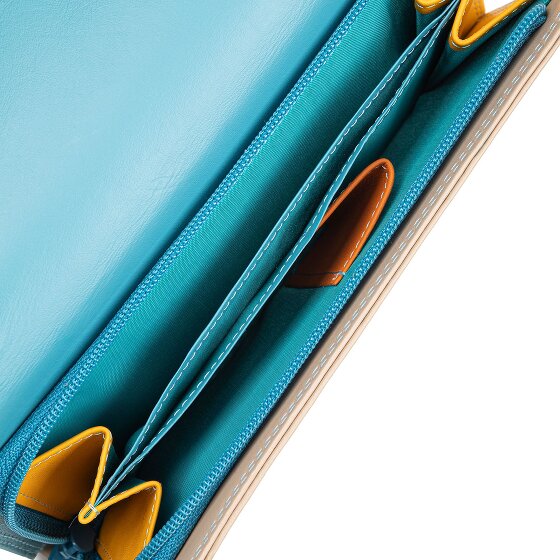 Mywalit Tri-fold Zip Wallet Leren Portemonnee 17 cm