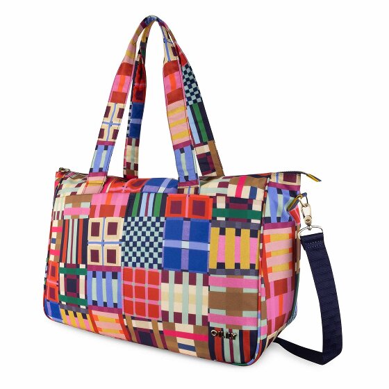 Oilily Tartan Tape Wynda Shopper Tas 31 cm