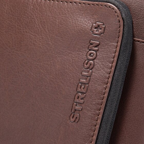 Strellson Charles Koffer Leer 39 cm Laptop compartiment