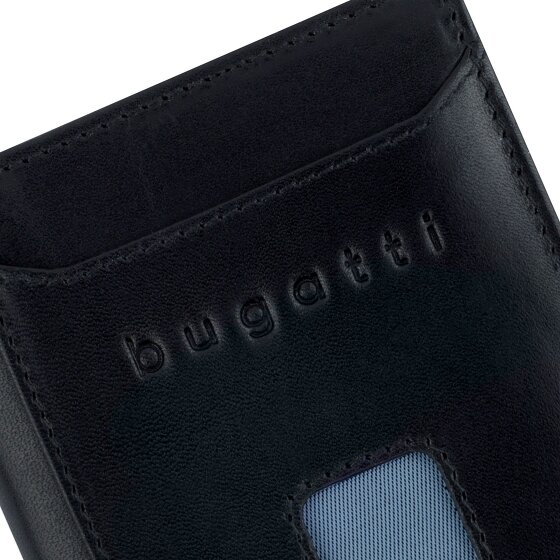 bugatti Secure Slim Portemonnee RFID-bescherming Leer 8 cm