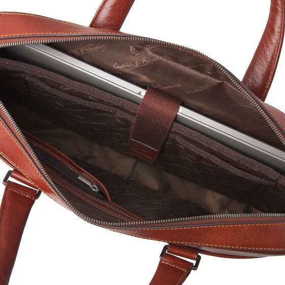 Castelijn & Beerens Ted Aktetas Leer 41 cm Laptopcompartiment