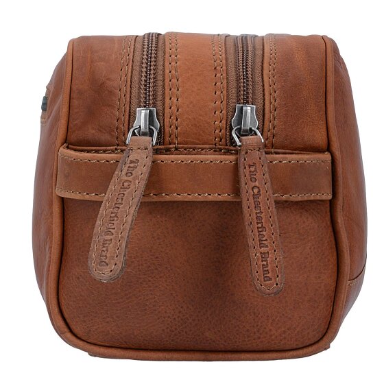 The Chesterfield Brand Wax Pull Up Toilettas Leer 24 cm