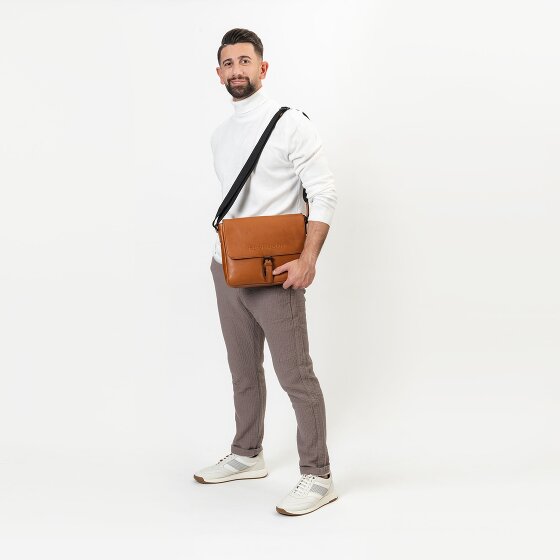 Farmhood Memphis Aktetas Messenger Leer 32 cm