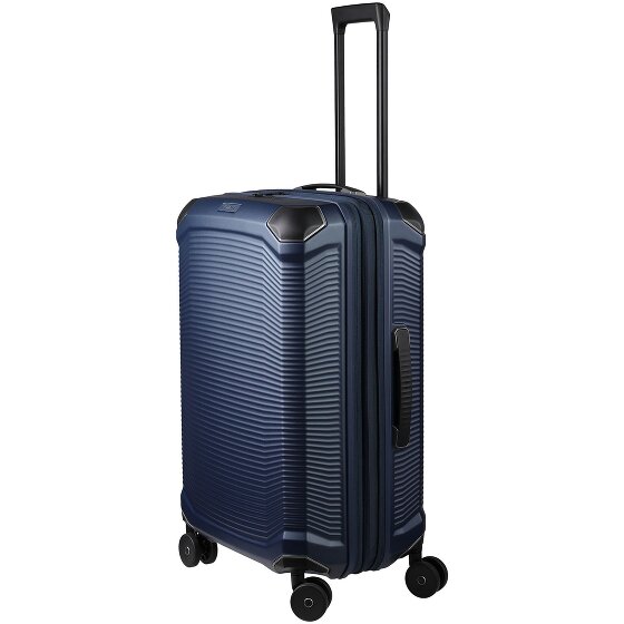 Travelite Millennium 4 wielen Trolley 67 cm met uitbreidingsplooi