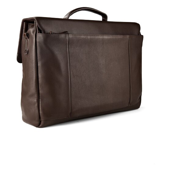 Piquadro Koffer Leer 42 cm Laptop compartiment