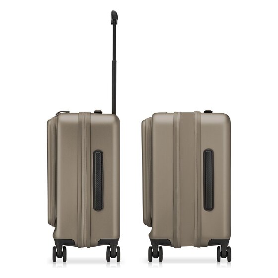 Roncato Florence 4-wiel cabine trolley 55 cm met uitklapbaar laptop compartiment
