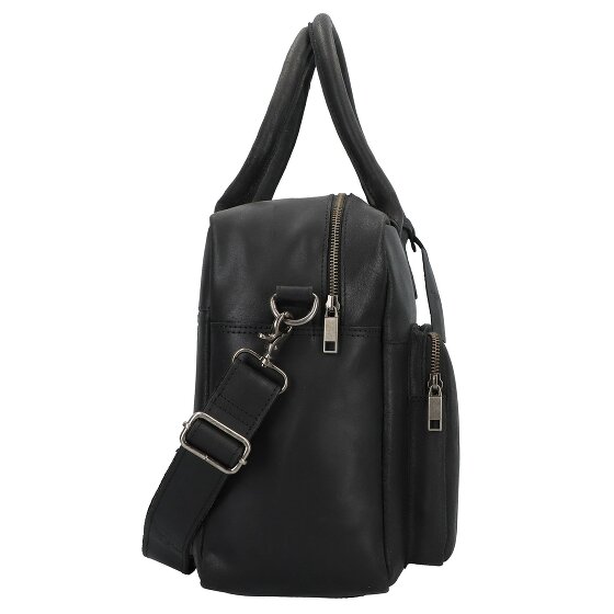 Burkely Vintage Mitch Aktetas Leer 39 cm Laptopcompartiment