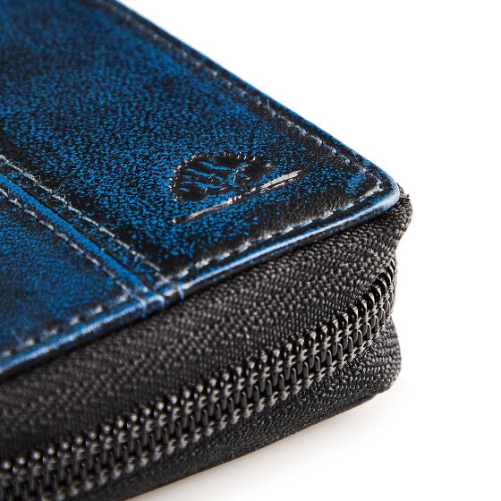 Greenburry Destressed Portemonnee RFID-bescherming Leer 10.5 cm