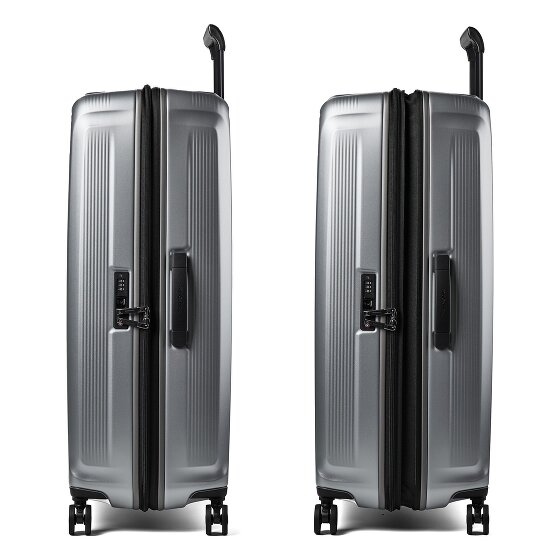Samsonite Nuon 4 wielen Trolley 81 cm met uitbreidingsplooi