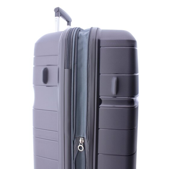 Gladiator 3800 4 wielen Trolley 77 cm met uitbreidingsplooi