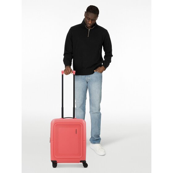 American Tourister Dashpop 4 wielen Cabinewagen 55 cm met uitbreidingsplooi