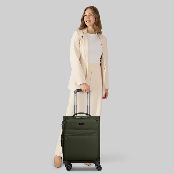 bugatti Valencia Soft 4 wielen Cabinewagen S 55 cm met uitbreidingsplooi