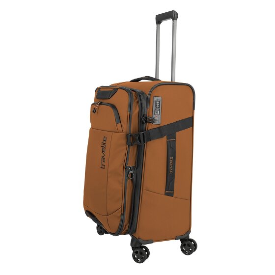 Travelite Briize 4 wielen Kofferset 3-delig met uitbreidingsplooi