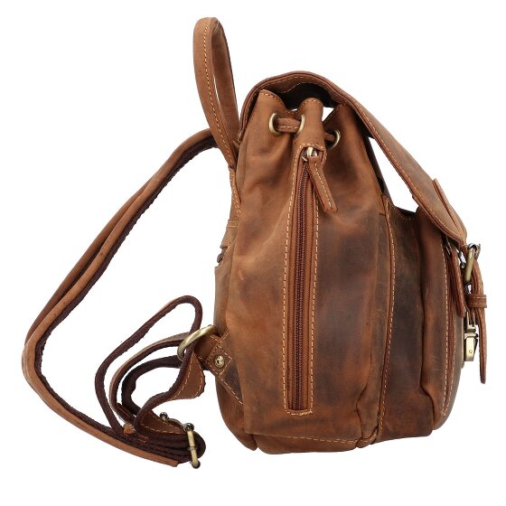 Greenburry Vintage City rugzak leer 25 cm