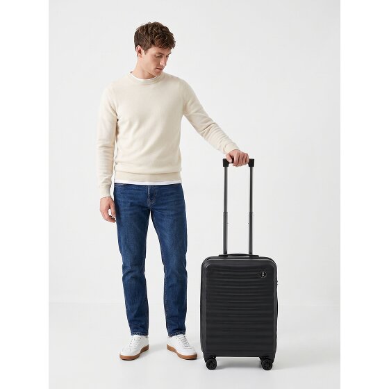 Bric's Nausicaa 4 wielen Cabinewagen 55 cm met uitbreidingsplooi