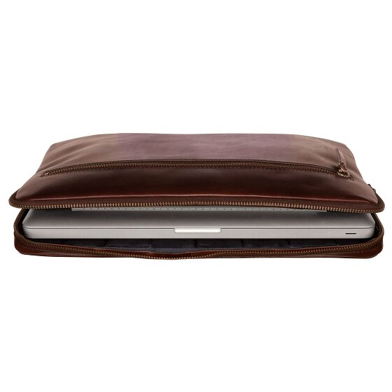 Leonhard Heyden Cambridge Laptophoes Leer 41 cm