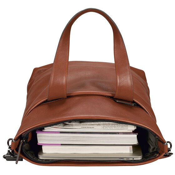 Leonhard Heyden Hamburg Handtas Leer 32 cm