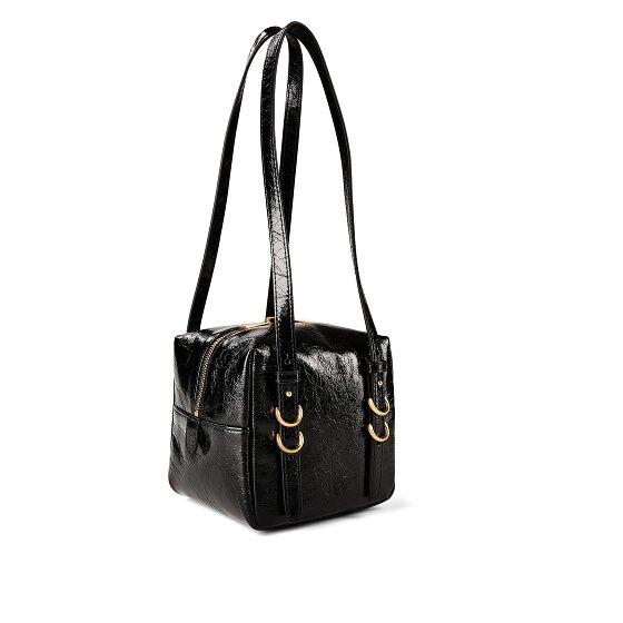 PINKO Cubic Mini tas Schoudertas Leder 16 cm