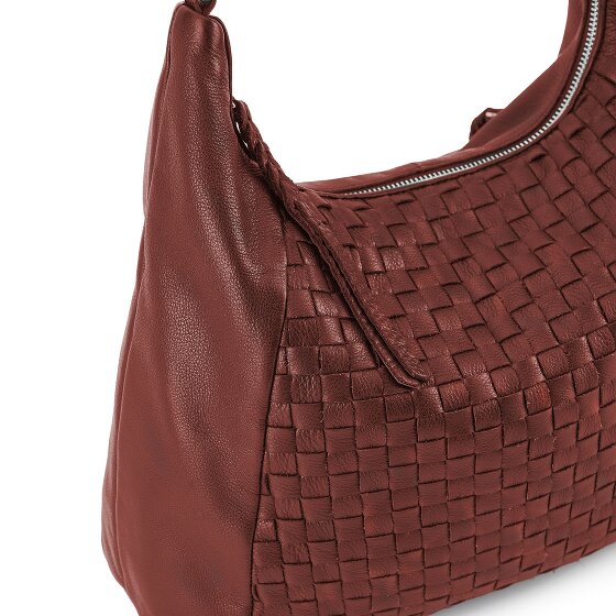 FredsBruder Calm Weave Schoudertas Leder 38 cm