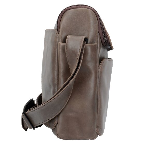 Harold's 2in1 aktetas leer 36 cm Laptopvak